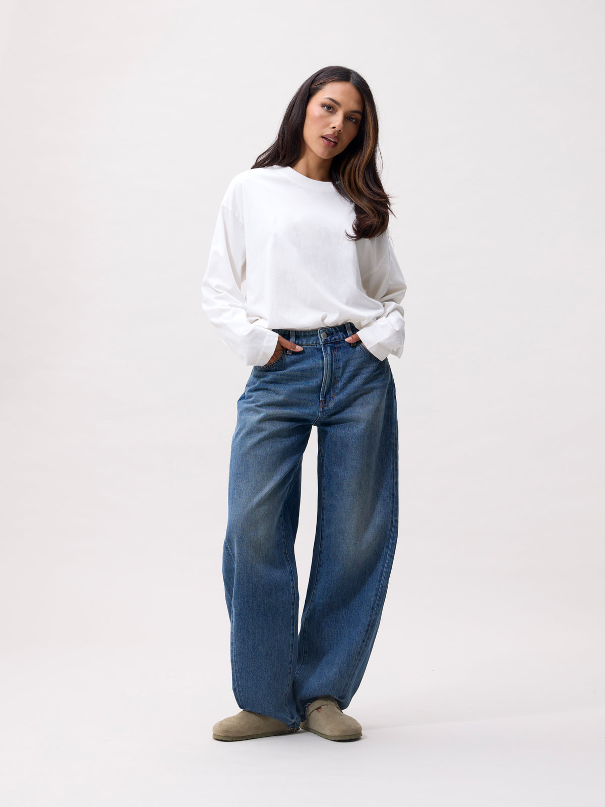 Jeans Super Barrel Fit - medium blue