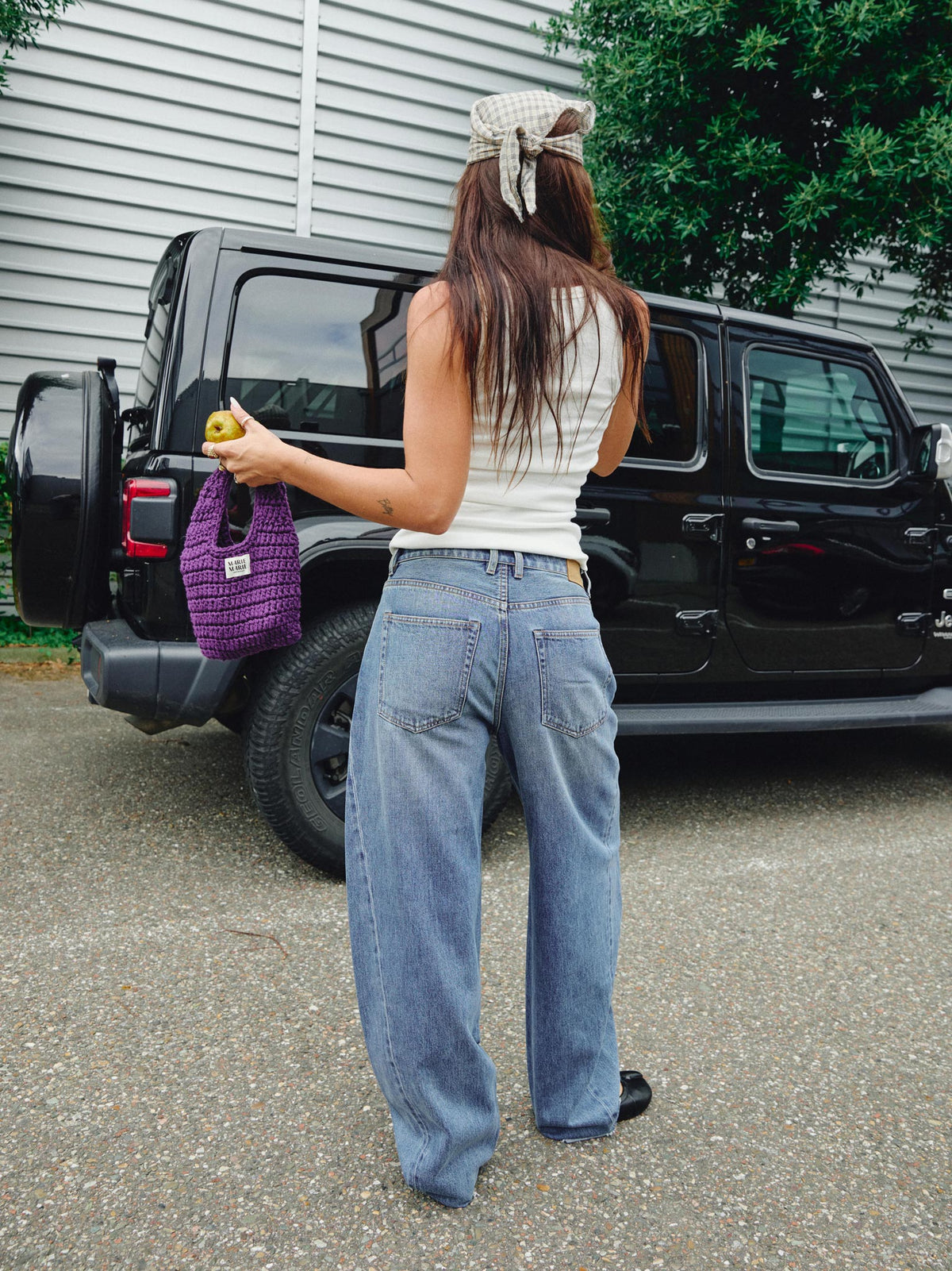 Jeans Super Barrel Fit - medium blue