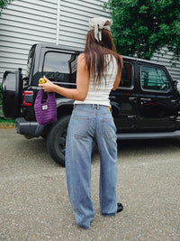 Jeans Super Barrel Fit - medium blue