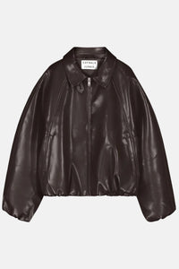 Jas Vegan Leather - dark cacao