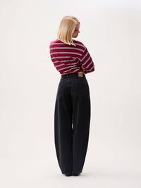 Jeans Bold Barrel Fit - washed black