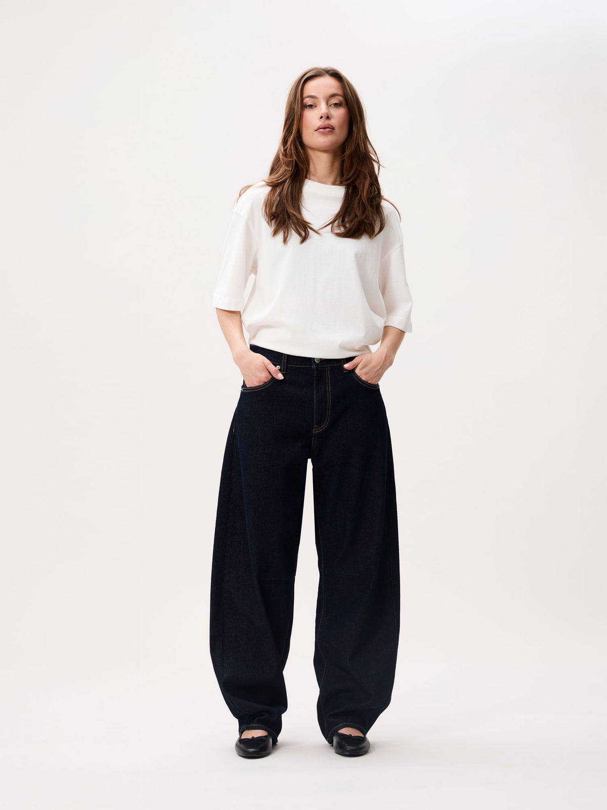 Jeans Bold Barrel Fit - dark blue