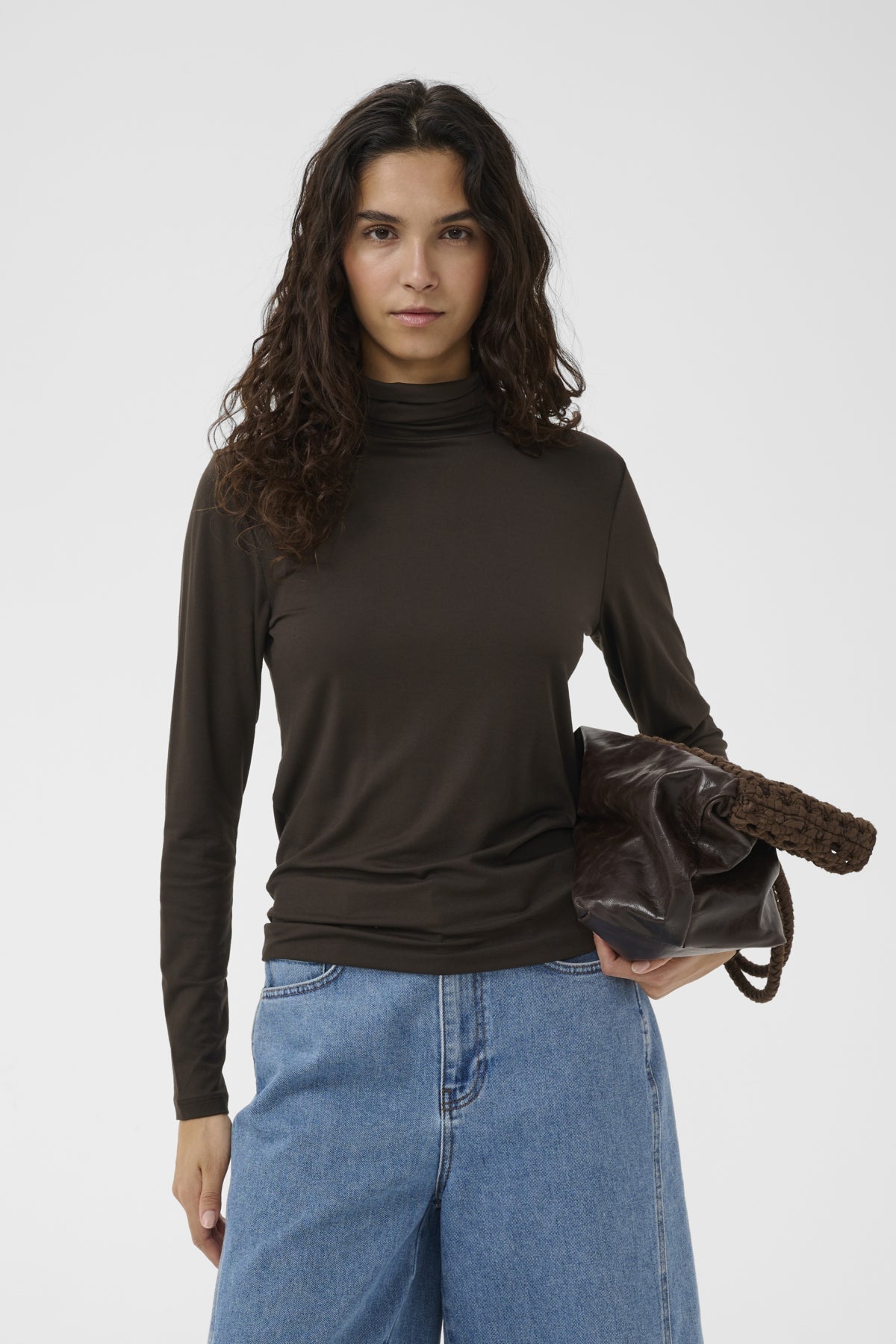 Shirt Hanadi Rollneck - mole