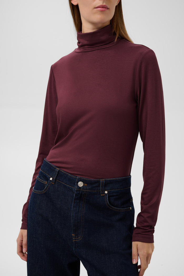 Shirt Hanadi Rollneck - fig
