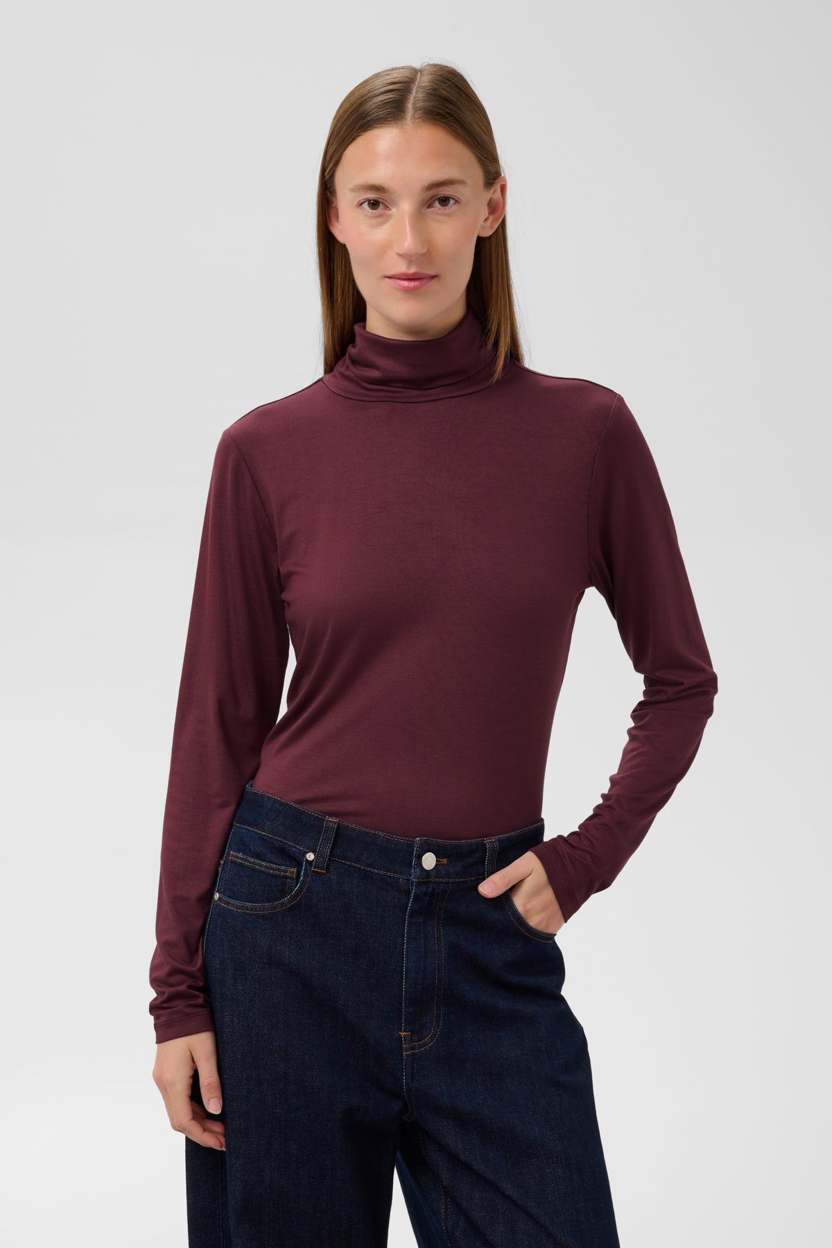 Shirt Hanadi Rollneck - fig