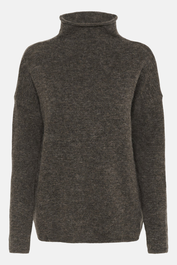 Trui Miya - Dark Grey Melange