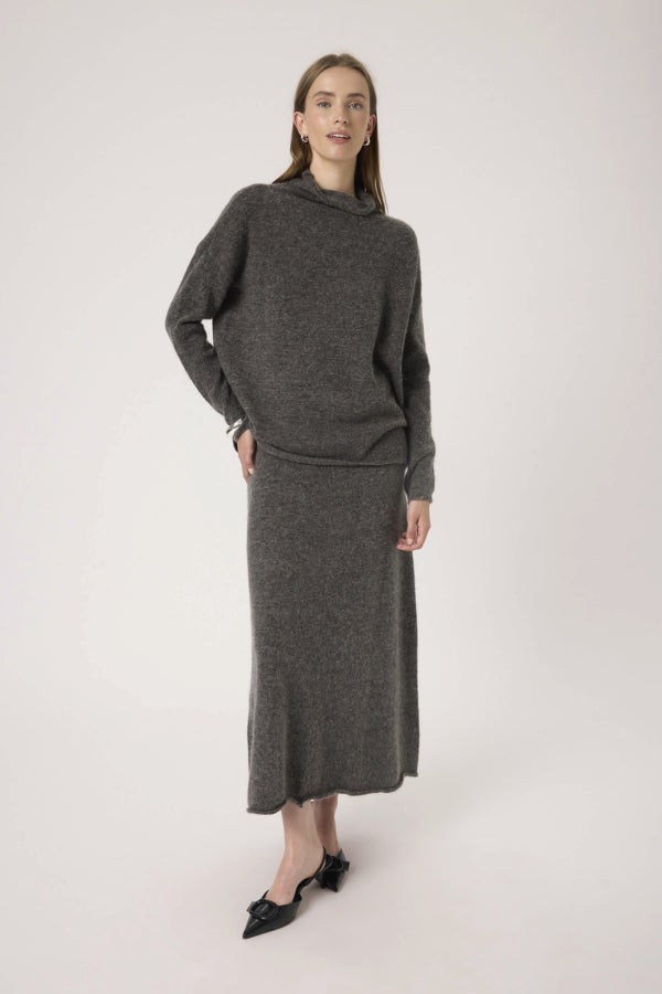 Trui Miya - Dark Grey Melange