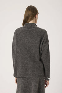 Trui Miya - Dark Grey Melange