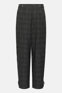 Broek Evonne - Black Suiting Check