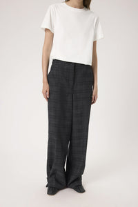 Broek Evonne - Black Suiting Check