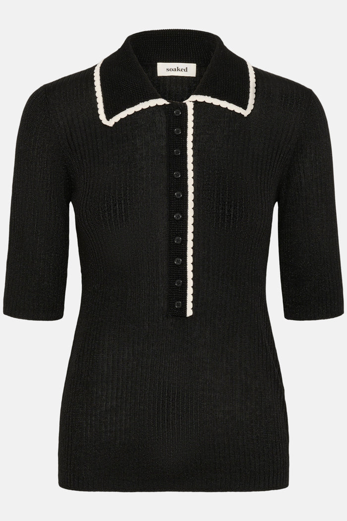 Shirt Laisa Polo - Black
