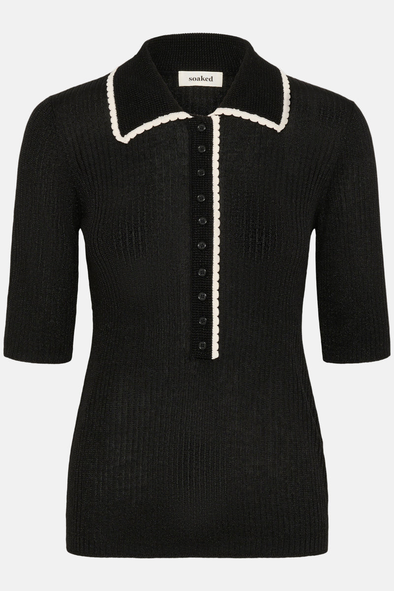 Shirt Laisa Polo - Black