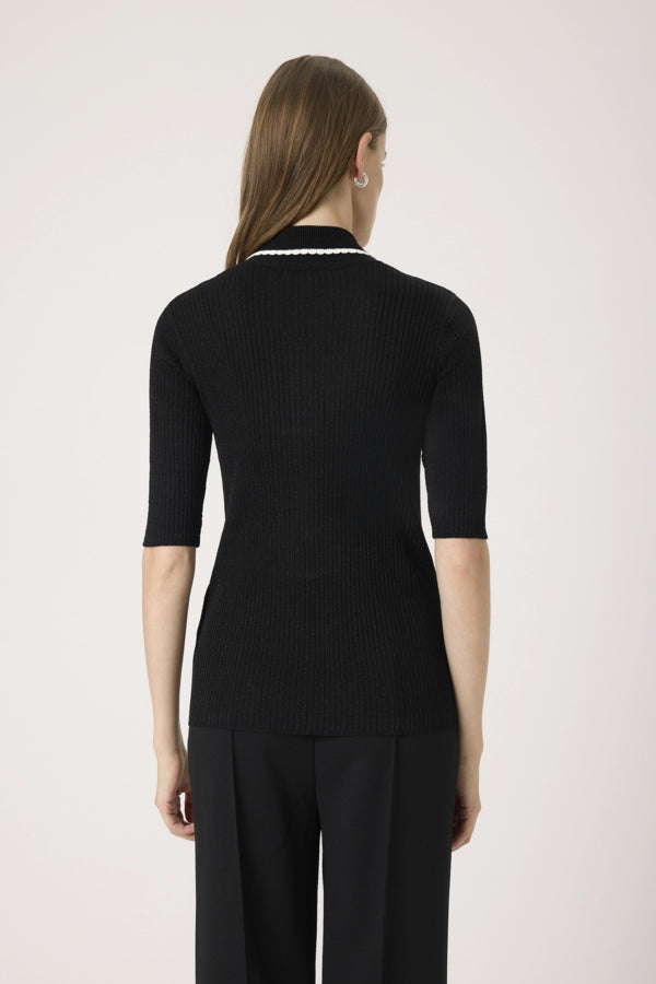 Shirt Laisa Polo - Black