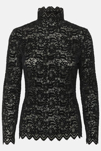 Shirt Sable Mockneck - Black