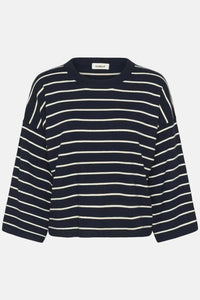 Shirt Spina Boxy Cropped - Salute with White stripes