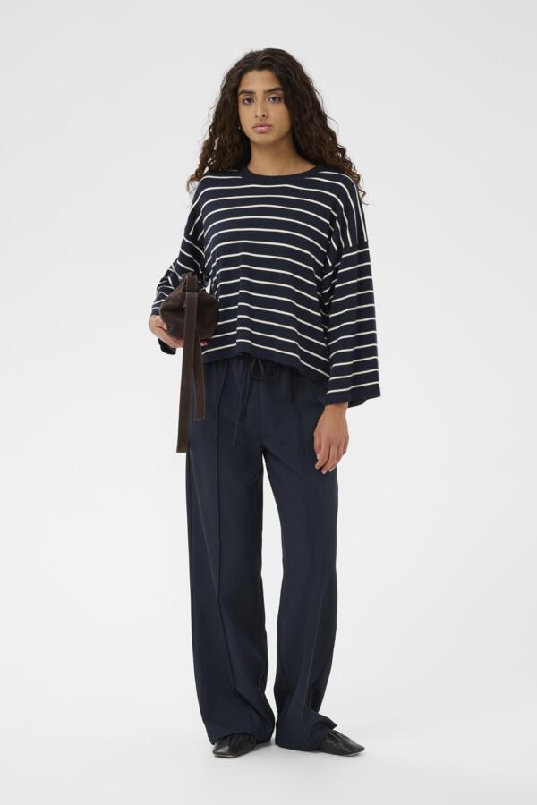 Shirt Spina Boxy Cropped - Salute with White stripes