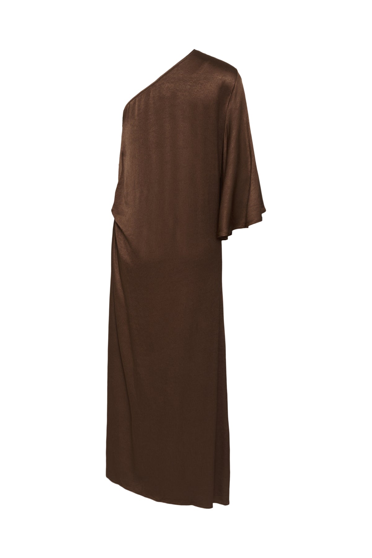 Jurk Mirabella One Shoulder - Cappuccino