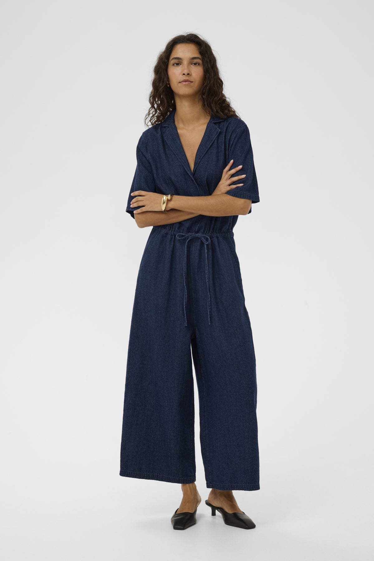 Jumpsuit Chaman Zaya - Dark Blue Denim