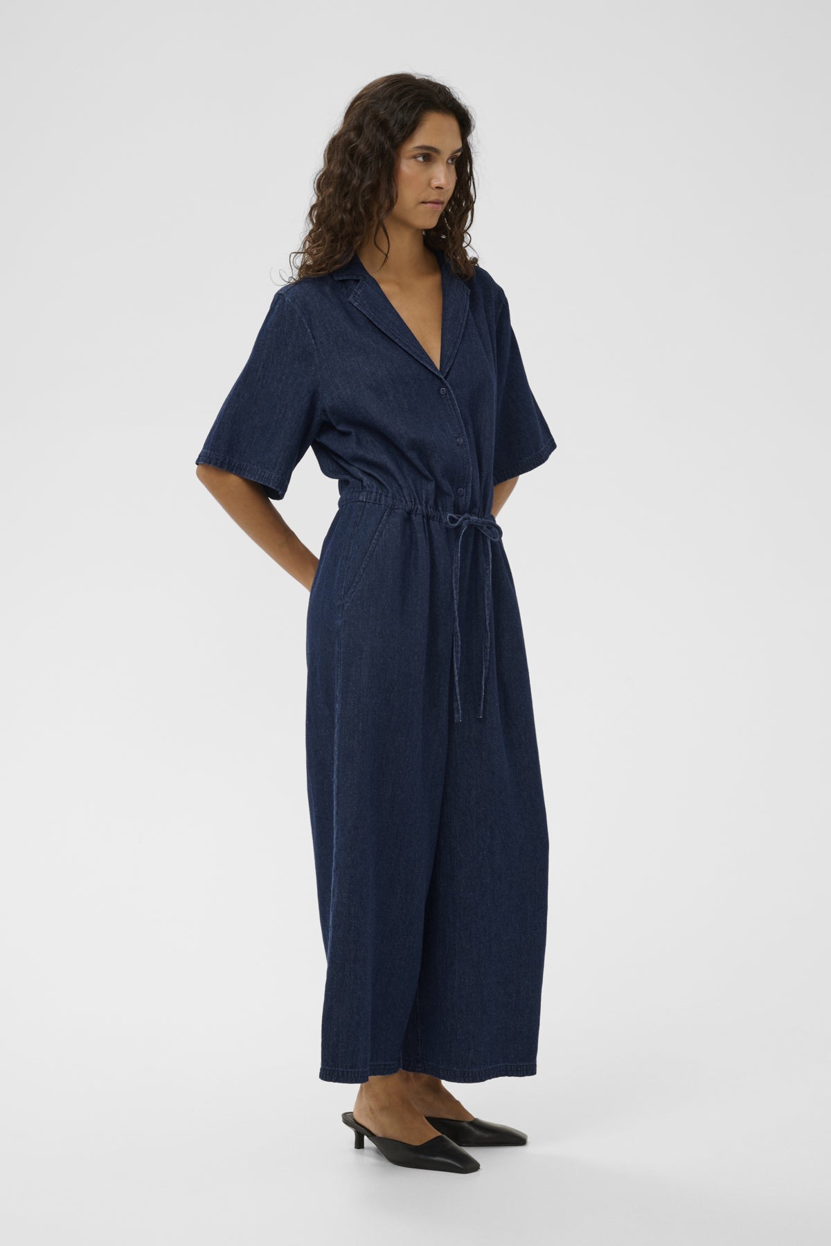 Jumpsuit Chaman Zaya - Dark Blue Denim
