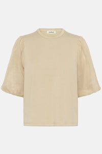 T-Shirt Marigold Puff - White Pepper