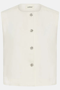 Vest Rina Waistcoat - whitecap grey