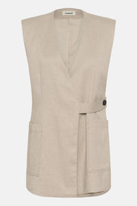 Vest Sofia - White Pepper