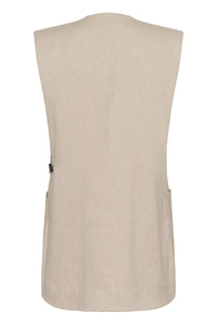 Vest Sofia - White Pepper
