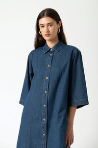 Jurk Dielle - Medium Blue Denim