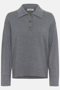 Trui Sanja Polo - Grey Melange
