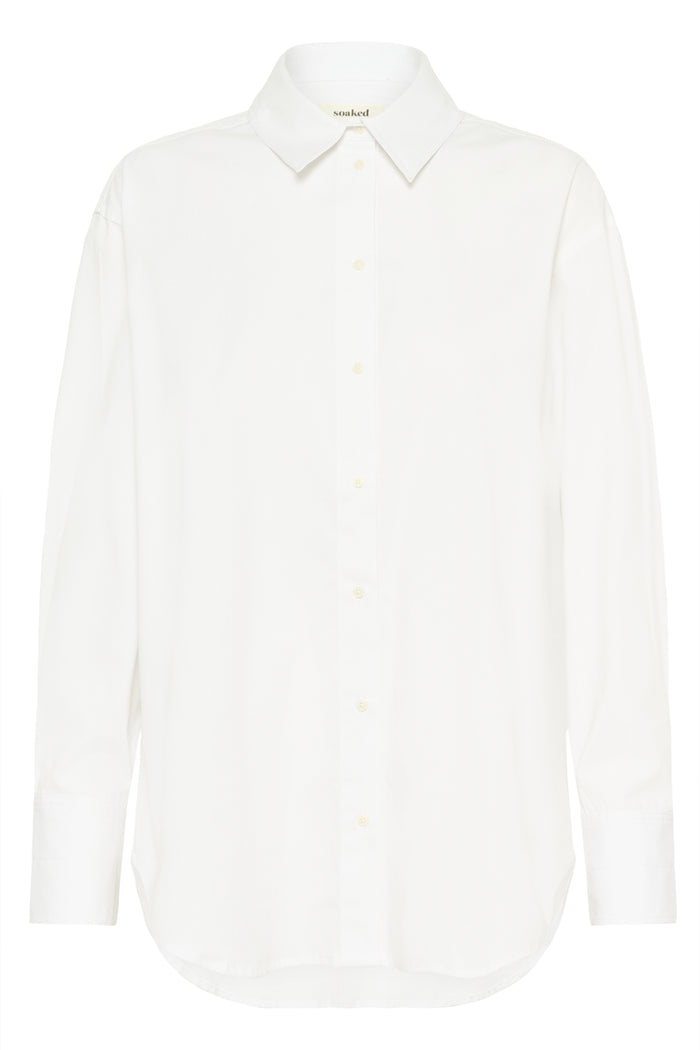 Blouse Noelle Poplin - bright white