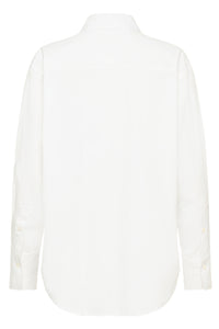 Blouse Noelle Poplin - bright white