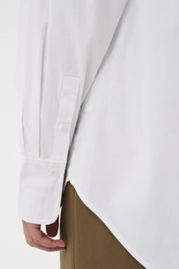 Blouse Noelle Poplin - bright white