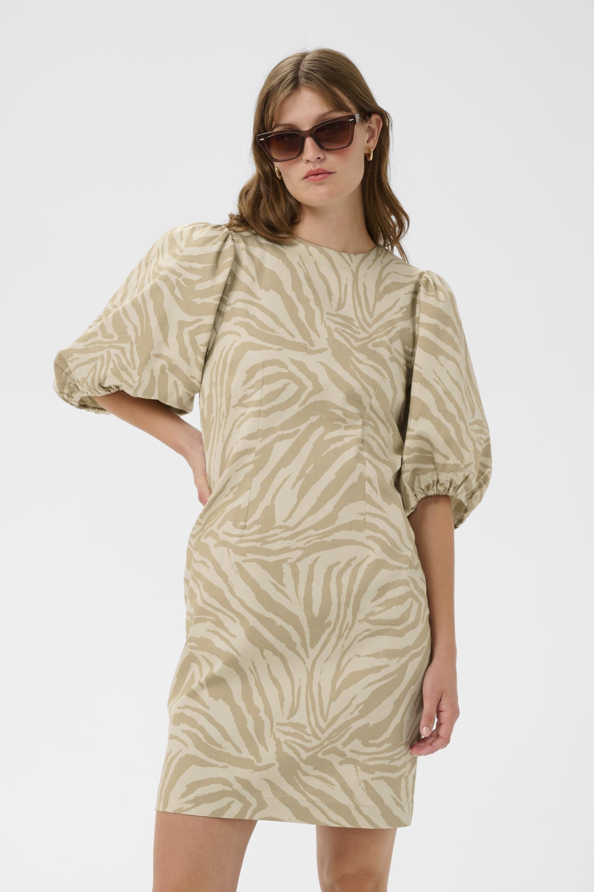 Jurk Livia Zazu - White Pepper Animal