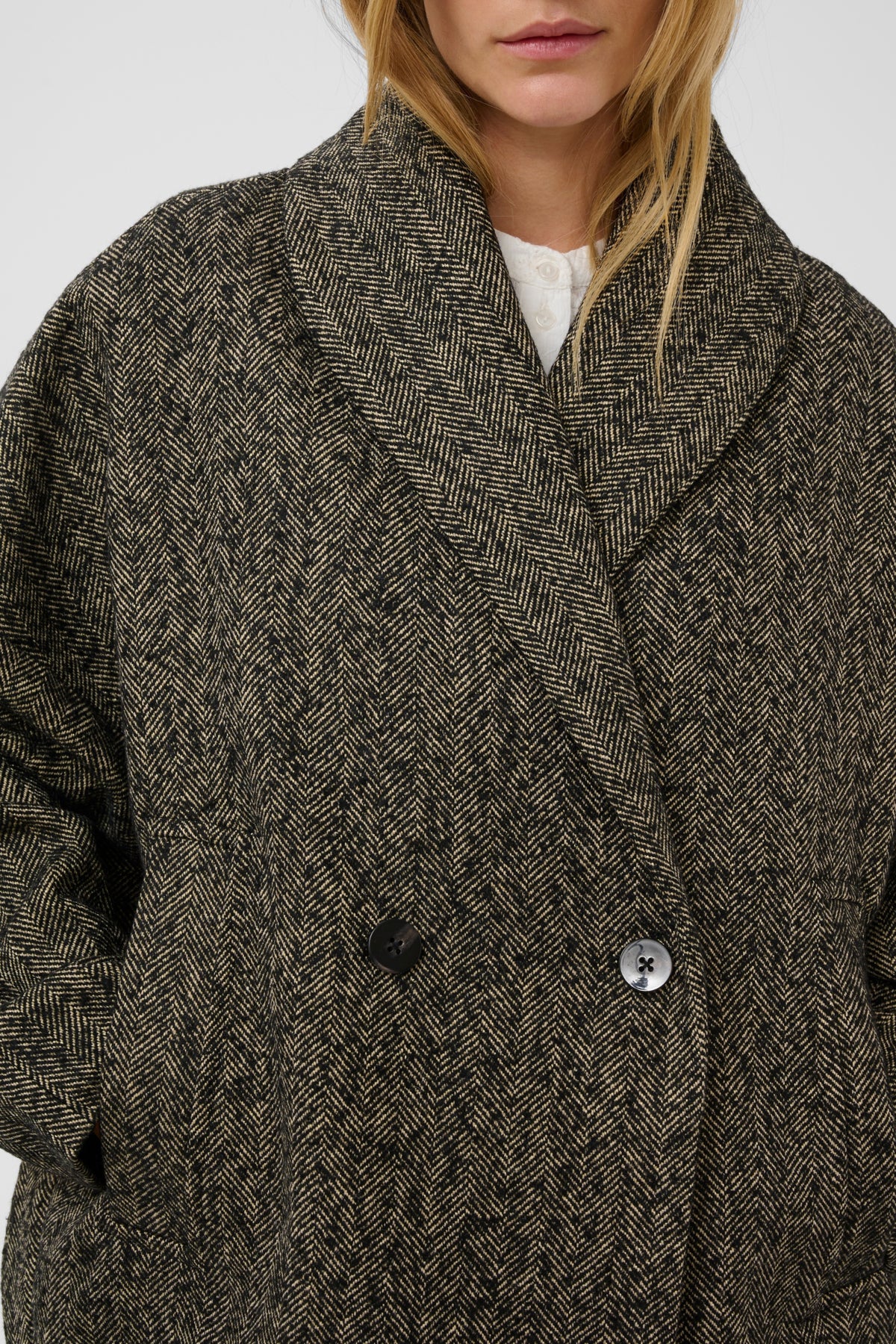 Jas Cova Peacoat - feather grey