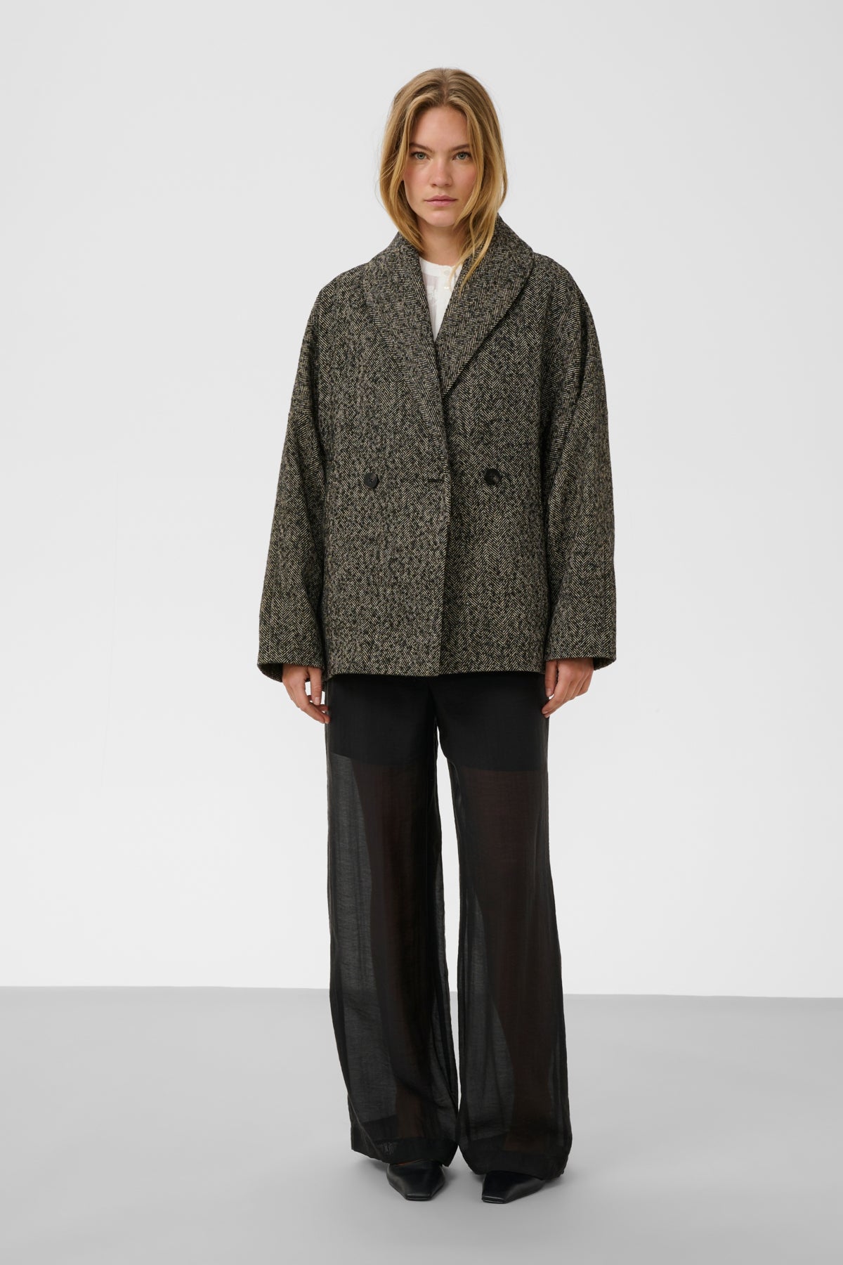 Jas Cova Peacoat - feather grey