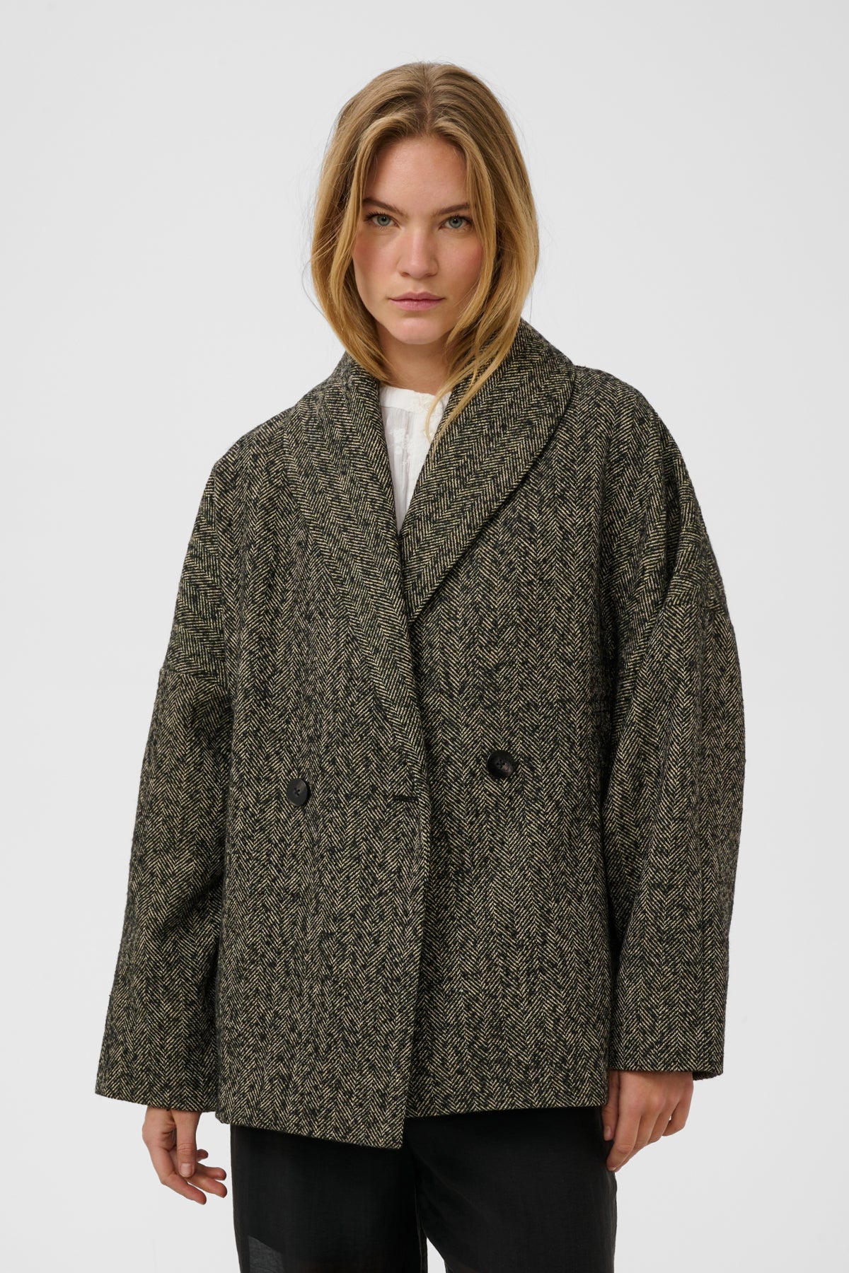 Jas Cova Peacoat - feather grey