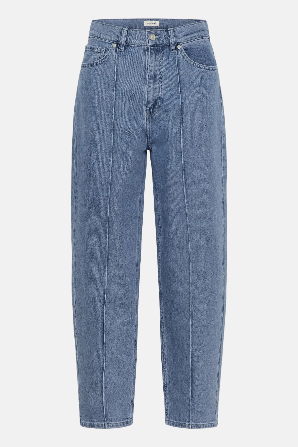 Jeans Rinatina Barrel - Medium blue denim