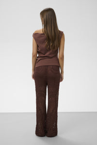 Top Eirlys Dalida - brown stone
