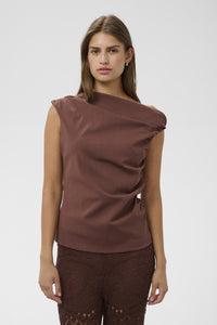 Top Eirlys Dalida - brown stone