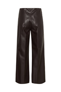Broek Kaylee Wide Long - chocolate torte