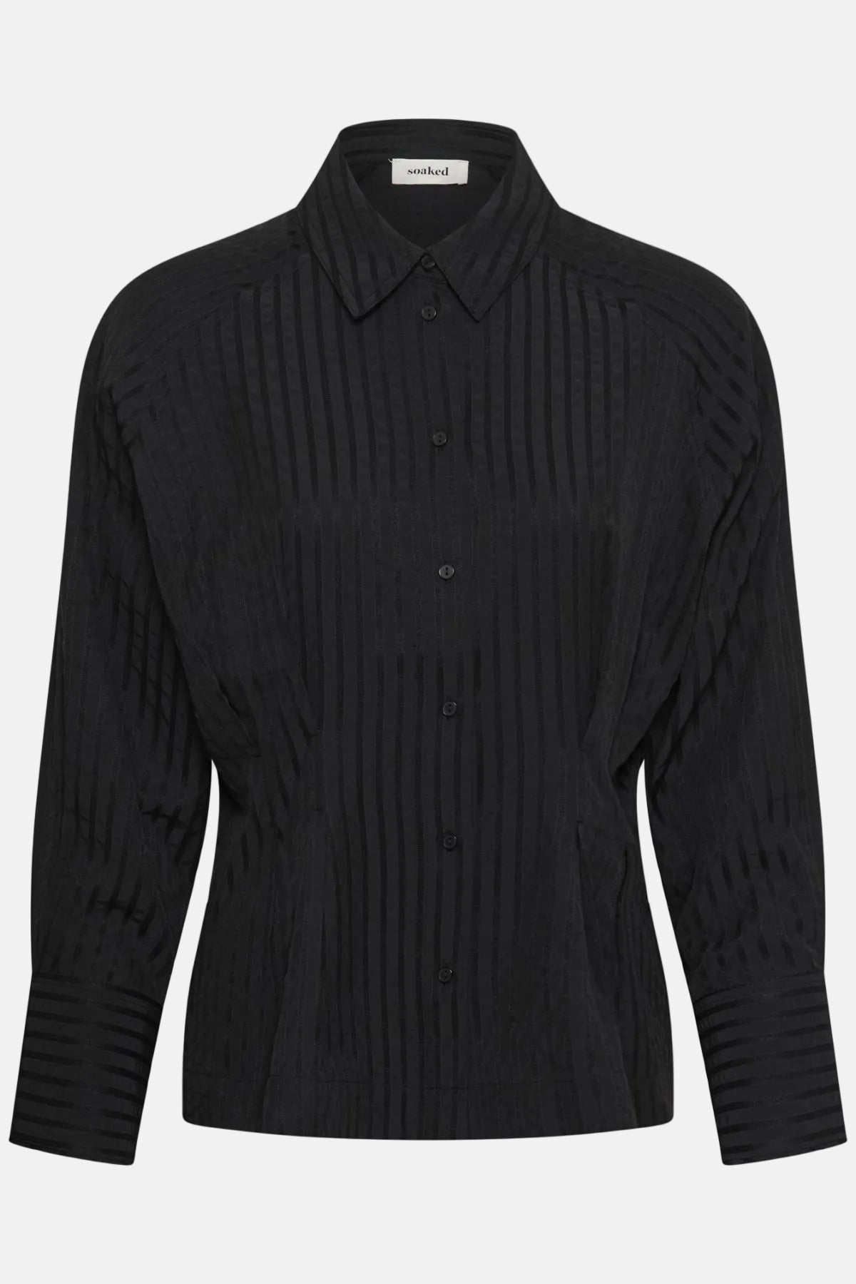 Blouse Toledo Pleated - black