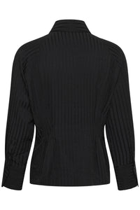 Blouse Toledo Pleated - black