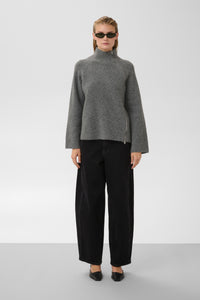 Trui Acorn - dark grey melange