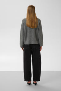 Trui Acorn - dark grey melange