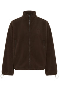 Jas Marlie Fleece - chocolate brown