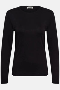 T-shirt Hanadi Round Neck - black