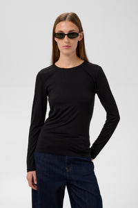 T-shirt Hanadi Round Neck - black