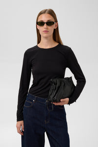 T-shirt Hanadi Round Neck - black