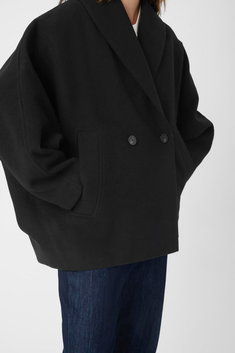 Rubie Peacoat - Black