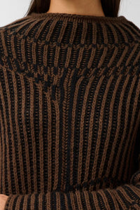 Trui Yiva Monogram Pullover - chocolate brown